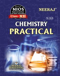 NIOS PRACTICAL CHEMISTRY Guide Class 12 English Medium As Per Latest Syllabus