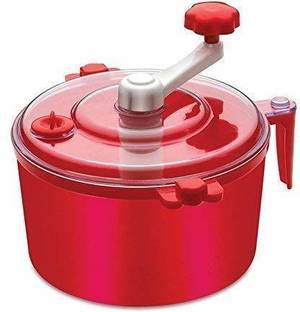 Bhavi Lifestyle 2 in 1 Plastic Automatic Non-Electric Dough Machine for Atta Maker Kitchen Set Plastic Automatic Dough Maker