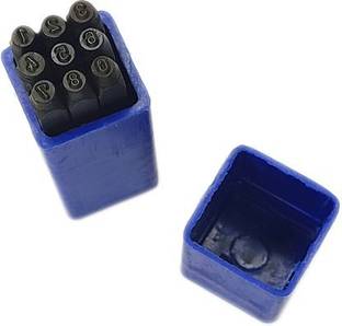 Lovely Number Punch Set 0-9 Numeric_Size 10 MM (3/8 Inch) Punches & Punching Machines
