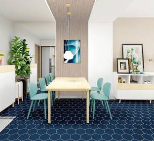 Oren Empower 500 cm Easy Installation Waterproof DIY Easy Removable Decorative Floor Sticker ( Self Adhesive Sticker