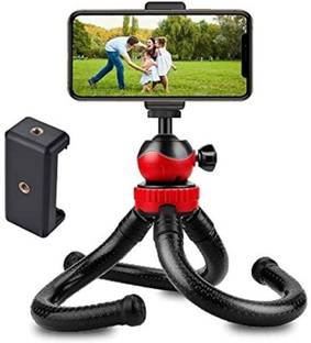 ATSolutions Gorilla Tripod/Mini 33 cm (13 Inch) Tripod for Mobile Phone with Phone Mount & Remote | Flexible Gorilla Stand for DSLR & Action Cameras Tripod, Monopod