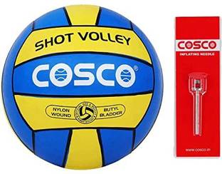 COSCO SHOT VOLLEYBALL WITH 1 AIR PIN SIZE 4 Volleyball - Size: 4