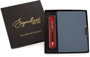 Signature 2022 Frisco Diary + Cello Origin Ball Pen A5 Gift Set Ruled 335 Pages