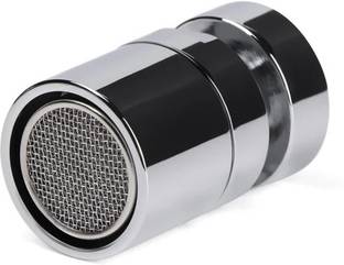 ZAP X-FLOW 360 Degree Rotatable Universal Fit Aerator Water Saving Foam Flow Chrome Finish Faucet Nozzle