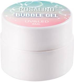 ROSALIND Private Label Nail Art Dotting Bubble Decorations UV / LED Gel Nail Polish 5ml Bubble Gel Polish (RL-BUG-A781) Transparent