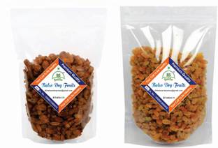 BalSo -Premium 100% Natural Kishmish (150g) And Munakka (150g) 300g dry fruits combo pack Kishmish And Munakka (2 x 150g) Raisins, Raisins