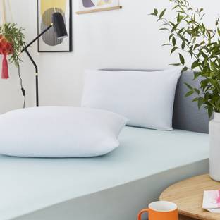 Prima Facie Cotton Solid Sleeping Pillow Pack of 2