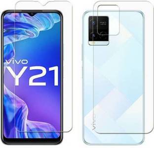 RUNEECH Front and Back Screen Guard for VIVO Y21, Vivo Y21