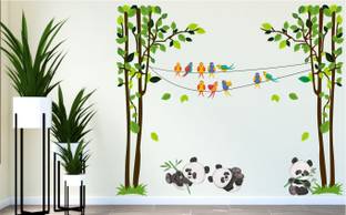 Psychedelic Collection 98 cm Decorative Wall Sticker Self Adhesive Sticker