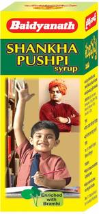 Baidyanath Shankhapushpi Syrup | Concentration and Memory Power | 450 ml