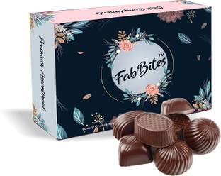FabBites Chocolates | No Added | Chocolate Gift Pack | 18 PCs |150 gm Bars