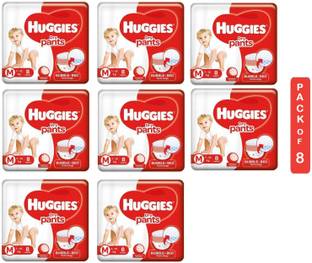 Huggies Dry Pants _Medium Pack of 8 (M 64 Pcs) - M