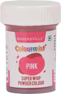 Colourmist Super Whip Edible Powder Colour, (Pink), 5g | Powder Colour For Cream / Icing / Fondant / Frosting / Dessert / Baking | Pink