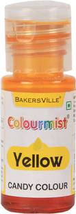 Colourmist Oil Candy Color for Chocolate & Oil Based Products, (Yellow), Yellow