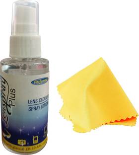 Gold Look Lens Cleaner For Spectacles 100ml, Eye Glass Cleaner | Specs Cleaner, Screen Cleaning & Sanitizer Kit for Smartphones, Tablets, Eyeglasses, E-Readers, LED, LCD & TVs Lens Cleaner  Lens Cleaner