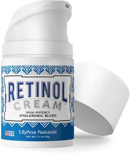 Lilyana Naturals Retinol Cream Moisturizer for Face and Eyes, Use Day and Night