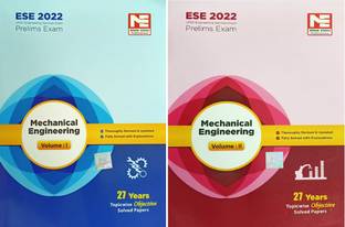 ESE 2020 : Preliminary Exam: Mechanical Engineering Objective Paper - Vol. 1 & 2 (Combo Of 2 Books)