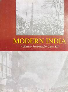 Modern India Class 12 Old Ncert History Textbook