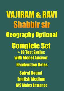 Shabbir Sir Geography Class Notes Plus 19 Mains Teats With Answers For IAS Mains