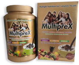 ZEE DRUGS Multiprex Chocolate Shake rich with Multivitamins Protein and Minerals