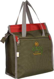 FRUZON OFFICE MEN AND WOMEN /TIFFIN BAG Waterproof Lunch Bag (GREEN, 9L) Waterproof Lunch Bag