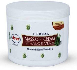 Ayur Herbal Massage Cream With Aloe Vera pack of2