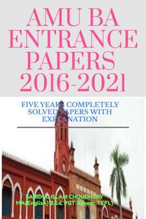 AMU BA ENTRANCE PAPERS 2016-2021