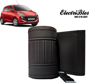 ELECTRIBLES Hand Stiched Steering Cover For Hyundai Santro