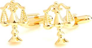 PELUCHE Brass, Metal Cufflink Set