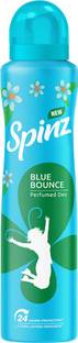 Spinz Blue Bounce Perfumed Deo, 24 Hours Long Lasting Freshness Deodorant Spray  -  For Women