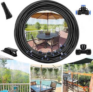 Niyanta Misting Cooling System for Garden Mist System Drip Irrigation Kits 5 MTR Drip Irrigation Kit