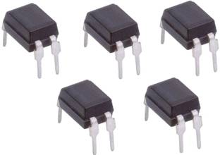 Technical hut 5 Pieces PC 817 Optocoupler IC Electronic Components Electronic Hobby Kit