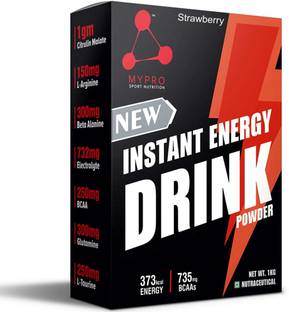 Mypro Sport Nutrition New instant energy drink powder (1gm citrulin malate,250mg bcaas) Energy Drink