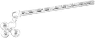 KMJ pure silver flute/bansuri for lord krishna / laddu gopal ji and gifting purpose flute (size: 5.5cm) Silver Flute