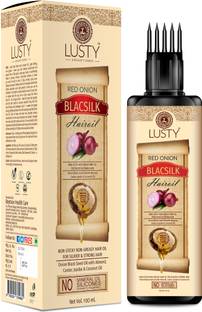 LUSTY A BEAUTY SENSE Red Onion BLACSILK Hair Oil Real Onion Extract Intensive Hair Fall Dandruff Treatment  Hair Oil