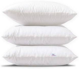 Heart Home Microfibre Solid Cushion Pack of 3