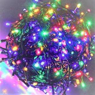 ricky collections 100 LEDs 20.32 m Transparent Color Changing String Rice Lights