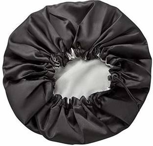 Maa shopping Handmade Fully Reversible Luxuries Pure Satin Hair Bonnet satin sleep cap (pack of 1)