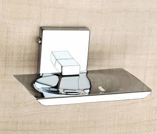 Unik Soap Dish Stand , Single Soap Dish Holder , Stainless Steel Anti Rust Corrosion-Free Single Dish-Bathroom Soap Holder