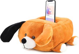 Webby Plush Cute Dog Teddy Mobile Holder Soft Toys  - 23 cm
