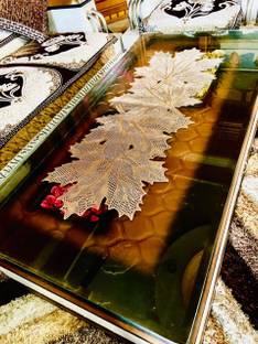 Dakshya Industries Gold 91 cm Table Runner