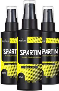 herbque Spartin Delay Spray for Long Lasting Erection, Big Penis, Sexual Timing increase Best Non-Transferable Lubricant 100% Effective No Side Effect