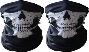 PINDIA Black Bike Face Mask for Men & Women