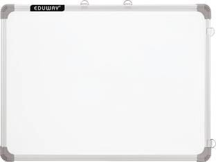 Eduway Non Magnetic Whiteboard 5X4 ft. one Side White Marker and Reverse Side Chalk Board Surface White board