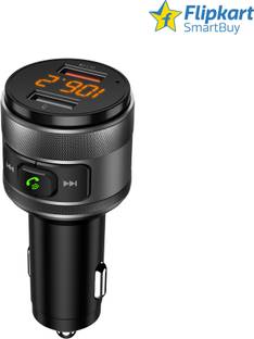 Flipkart SmartBuy v5.0 Car Bluetooth Device with Audio Receiver, Car Charger, FM Transmitter, MP3 Player