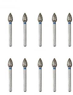 pyrax Dental Diamond Burs Pack of 10pc FO 25 Dental Elevator