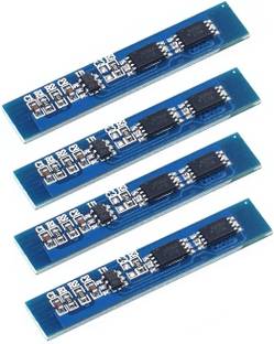 INVENTO 4PCS 2S BMS 3A 7.4V 8.4V 2 Cell 18650 Lithium Battery Charging Protection Board Battery Management System Module Automotive Electronic Hobby Kit