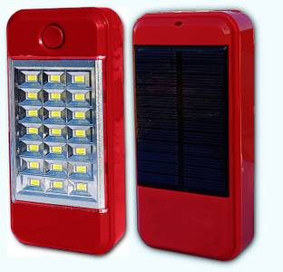 iDOLESHOP Solar Power Bank Cum 21 Hi-Bright Led 6 hrs Lantern Emergency Light