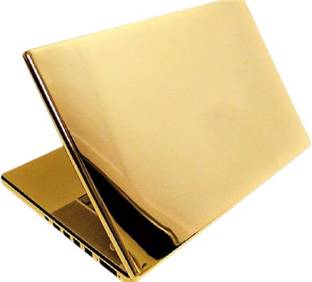 EliteAuto Premium Gold Chrome Mirror Glossy Finish Self-Adhesive multipurpose Golden Vinyl Wrap Sticker Sheet Roll Film for laptops/mobiles/household/Cars/Bikes customizations Vinyl Wrap Sticker Reusable Laptop Skin Compatible for 50 inch