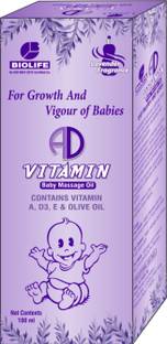 BIOLIFE A D VITAMIN (BABY MASSAGE OIL)